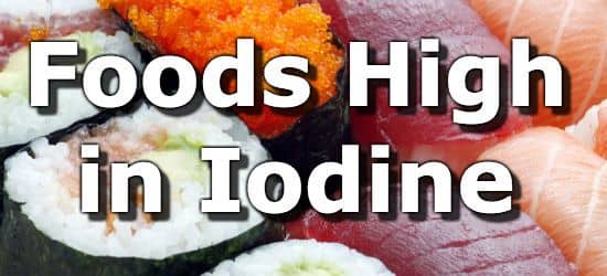 What are some foods to avoid if you're trying to go iodine free?