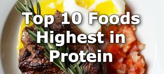 Top 10 Foods Highest in Protein + Printable One Page Sheet