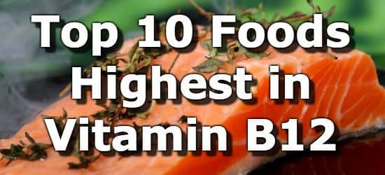 What foods are high in vitamin B12?